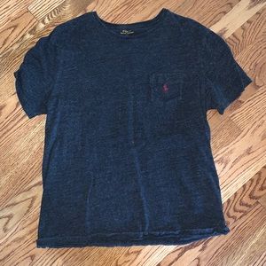 Polo Ralph Lauren Men’s Tee, Gray, Large